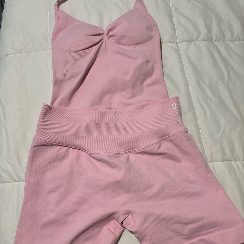 DFYNE Impact Halter Top and Shorts